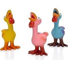 SHC4200 Beeztees Oyuncağı, Sesli, Horozlar, Lateks, Çeşitli Renklerde, 17X9,5X9CM