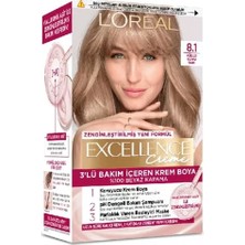 Loreal Excellence Boya 8-1 Küllü Koyu Sarı