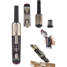 Arnica Gold Serisi Şarjlı El Süpürgesi Güçlü Vakum Performansı Kablosuz Pratik Mutfak ve Koltuk Süpürgesi Uzatılabilir Uçlu Temizlik Makinesi