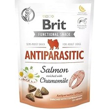 SHC4200 Brit Care Functional Snack, Parazit Önlemek Için, Tahılsız, Somon Balıklı Papatyalı, Fonksiyonel