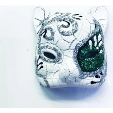 Uravas Store Yeşil Renk Işlemeli Seramik Malzemeden Imal Venedik Model Magnet