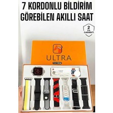 Buğz Akıllı Saat 7 Farklı Kordonlu Arama Cevaplayan Bildirim Gps Özelliği