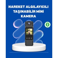 Buğz Mini Kamera 1080P Full Hd Döner Lens Taşınabilir