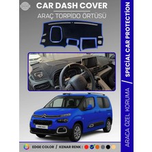 E-BİZ Cıtroen Berlingo (2018-20025) Torpido Örtüsü Ön Göğüs Torpido Koruma Çatlamayı Engeller Tam Uyum