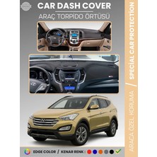 E-BİZ Hyundai Santafe (2012-2017) Torpido Örtüsü Ön Göğüs Tam Uyum Çatlamayı Önler Kaymaz Kolay Montaj