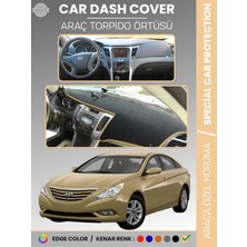 E-BİZ Hyundai Sonata (2007-2012) Torpido Örtüsü Ön Göğüs Tam Uyum Çatlamayı Önler Kaymaz Kolay Montaj