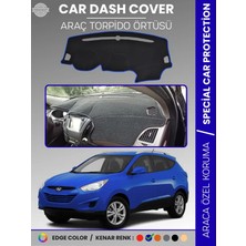 E-BİZ Hyundai Tucson (2009-2015) Torpido Örtüsü Ön Göğüs Koruma Torpido Koruma Çatlamayı Engeller Tam Uyum