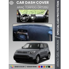 E-BİZ Kia Soul (2014-2019) Torpido Örtüsü Ön Panel Halı Torpido Koruma Tam Uyum Araca Özel Kaymaz