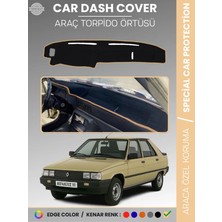 E-BİZ Renault 11 Torpido Örtüsü Ön Göğüs Koruma Araca Özel Çatlamayı Önler Kaymaz Kolay Montaj Uv Koruma