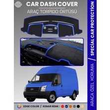 E-BİZ Ford Transit (2013-2018) Kapaklı Torpido Örtüsü Torpido Koruma Tam Uyum Kaymaz Kolay Montaj