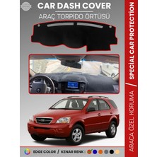 E-BİZ Kia Sorento (2006-2009) Torpido Örtüsü Ön Panel Halı Torpido Koruma Tam Uyum Araca Özel Kaymaz
