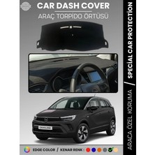E-BİZ Opel Crossland (2020+) Torpido Örtüsü Ön Göğüs Halı Torpido Koruma Birebir Uyum Kaymaz Özel Kesim