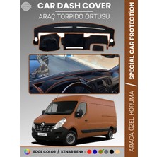 E-BİZ Renault Master 3 (2010-2021) Torpido Örtüsü Ön Göğüs Koruma Torpido Koruma Araca Özel Tam Uyum