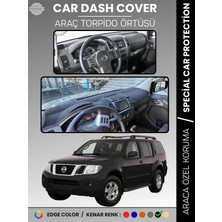 E-BİZ Nissan Pathfinder (2005-2014) Torpido Örtüsü Panel Koruma Araca Özel Uv Koruma Kaymaz Kolay Montaj
