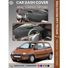E-BİZ Renault Twıngo 1 (1998-2007) Torpido Örtüsü Ön Göğüs Koruma Torpido Koruma Birebir Uyum Kaymaz