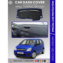 E-BİZ Opel Meriva A (2003-2010) Torpido Örtüsü Ön Panel Koruma Tam Uyum Uv Koruma Kaymaz Kolay Montaj