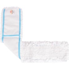 İzmir Fırça Nemli Mop Mikrofiber Yedek 80 cm