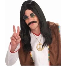 Buğz Uzun Barış Manço Peruğu ve Bıyığı