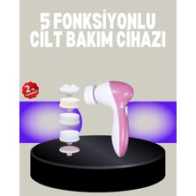 Buğz Fırçalı Yüz Temizleme ve Spa Masaj Cihazı
