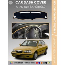E-BİZ Hyundai Elantra (1997-2006) Torpido Örtüsü Ön Panel Halı Araca Özel Çatlamayı Önler Kaymaz Kolay Montaj
