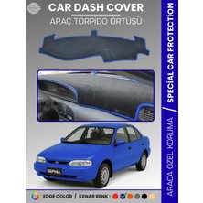 E-BİZ Kia Sephia (1995-1998) Torpido Örtüsü Ön Panel Halı Torpido Koruma Tam Uyum Araca Özel Kaymaz