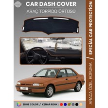 E-BİZ Mazda 323 (1991-1995) Torpido Örtüsü Ön Panel Halısı Torpido Koruma Özel Kesim Kaymaz Hızlı Montaj