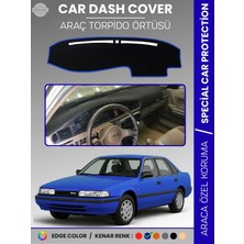 E-BİZ Mazda 626 (1987-1991) Torpido Örtüsü Ön Panel Halısı Torpido Koruma Özel Kesim Kaymaz Hızlı Montaj