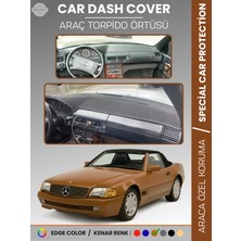 E-BİZ Mercedes Sl R129 (1989-2001) Torpido Örtüsü Premium Kalite Torpido Koruma Özel Kesim Uv Koruma