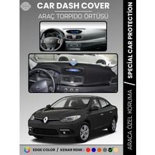 E-BİZ Renault Fluence Navigasyonsuz Küçük Ekranlı (2009-2013) Torpido Örtüsü Panel Torpido Koruma Tam Uyum