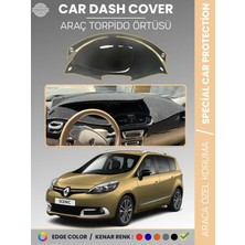 E-BİZ Renault Scenıc 3 (2009-2016) Torpido Örtüsü Ön Göğüs Koruma Torpido Koruma Tam Uyum Çatlamayı Önler