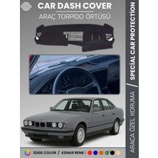 E-BİZ Bmw E34 5 Serisi Airbagsiz (1988-1996) Torpido Örtüsü Panel Torpido Koruma Tam Uyum Çatlamayı Önler