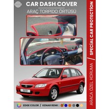 E-BİZ Mazda 323 Bj Hatchback Kapaklı (1998-2003) Torpido Örtüsü Panel Koruma Torpido Koruma Tam Uyum