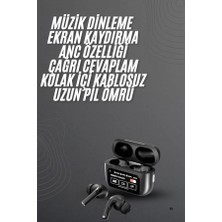 Buğz Yeni Nesil Pro Ekranlı Bluetooth Kulaklık 5.0 Bluetooth