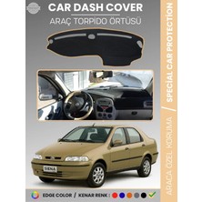 E-BİZ Fiat Siena (1999-2005) Torpido Örtüsü Ön Göğüs Koruma Araca Özel Çatlamayı Önler Kaymaz Kolay Montaj