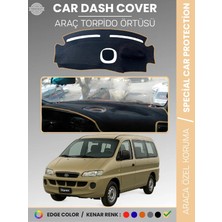 E-BİZ Hyundai Starex (1997-2007) Torpido Örtüsü Ön Göğüs Tam Uyum Çatlamayı Önler Kaymaz Kolay Montaj