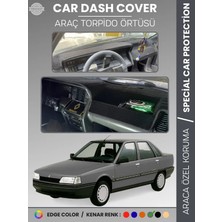 E-BİZ Renault 21 Concorde Torpido Örtüsü Ön Göğüs Koruma Torpido Koruma Araca Özel Tam Uyum Kaymaz