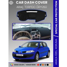 E-BİZ Renault Megane 2 Navigasyonsuz (2003-2009) Torpido Örtüsü Ön Göğüs Halı Torpido Koruma  Araca Özel