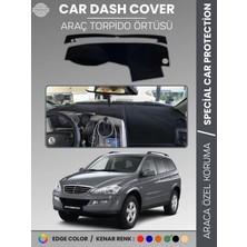 E-BİZ Ssangyong Kyron (2005-2015) Torpido Örtüsü Ön Göğüs Halı Torpido Koruma Tam Uyum Kaymaz Uv Koruma