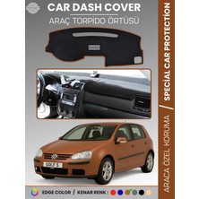 E-BİZ Volkswagen Golf 5 (2003-2009) Torpido Örtüsü Ön Göğüs Koruma Torpido Koruma Tam Uyum Çatlamayı Önler