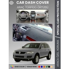 E-BİZ Volkswagen Touareg (2002-2010) Torpido Örtüsü Ön Göğüs Koruma Torpido Koruma Tam Uyum Araca Özel