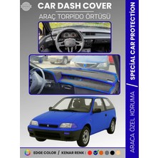 E-BİZ Suzukı Swift (1988-1994) Torpido Örtüsü Panel Torpido Koruma Tam Uyum Uv Koruma Hızlı Montaj