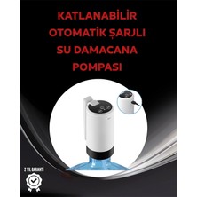 Buğz Otomatik Şarjlı Damacana Pompası Ev Ofis Kamp Kullanım