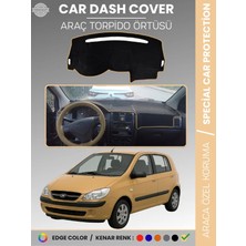 E-BİZ Hyundai Getz (2002-2011) Torpido Panel Torpido Koruma Araca Özel Çatlamayı Önler Kaymaz Kolay Montaj