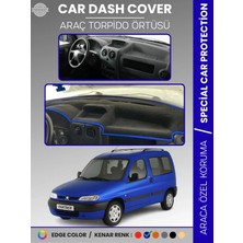 E-BİZ Peugeot Partner (1996-2002) Torpido Örtüsü Panel Koruma Torpido Koruma Tam Uyum Kaymaz Özel Kesim