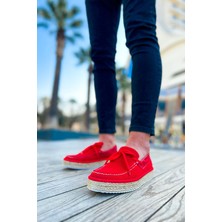 Nil Avm CH311 - Espadril Erkek Ayakkabı Kırmızı