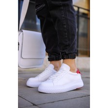 Nil Avm CH107 - Cbt Felibord Erkek Ayakkabı Beyaz/kırmızı