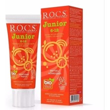 Rocs Junior Meyveli Gökkuşağı 6-12 Yaş Florürsüz Diş Macunu 74 ml