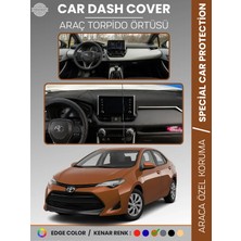 E-BİZ Toyota Corolla (2019+) Torpido Örtüsü E210 Kasa Hayalet Ekransız Analog Göstergeli Torpido Koruma