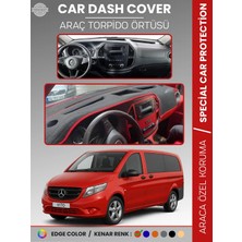 E-BİZ Mercedes Vıto W447 (2014-2023) Torpido Örtüsü Premium Kalite Torpido Koruma Özel Kesim Uv Koruma