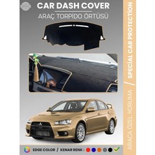 E-BİZ Mıtsubıshı Lancer (2007-2017) Torpido Örtüsü Ön Göğüs Koruma Torpido Koruma Araca Özel Tam Uyum